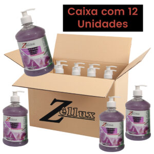 Sabonete Líquido Orquidea 500ml Caixa Com 12 Unidades Zellux
