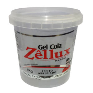 Gel Cola Efeito Arrepiado Extra Forte 1KG 1 Unidade Zellux
