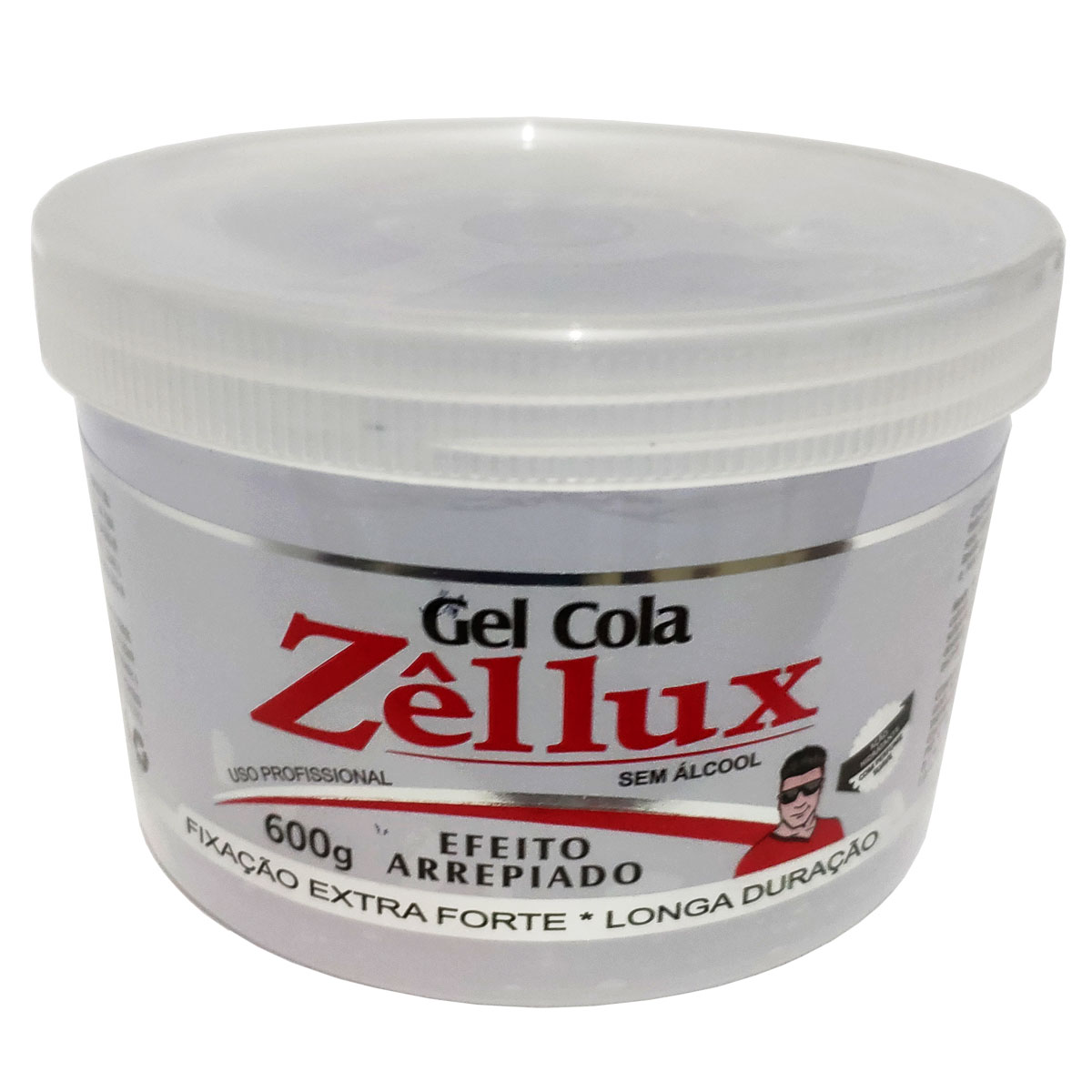 Gel Cola Efeito Arrepiado Extra Forte 600G 1 Unidade Zellux - Imagem 2