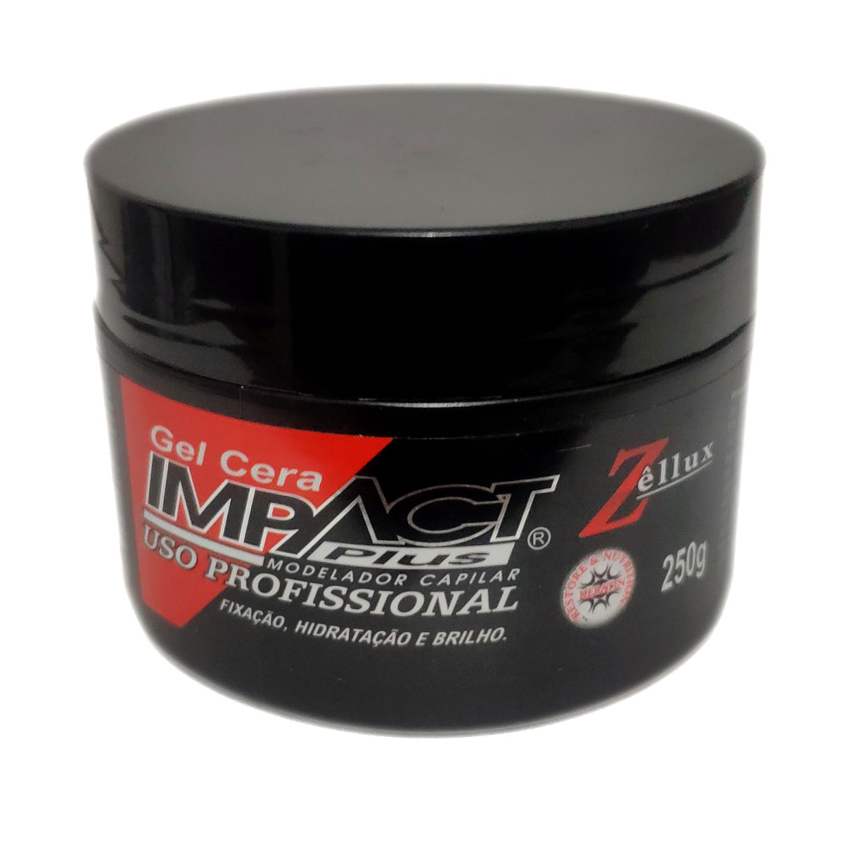Gel Cera Impact Plus Ultra Forte 250G 1 Unidade Zellux - Imagem 3