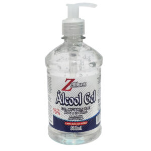 Gel Antisséptico Para As Mãos 500ML Perfumado 1 Unidade Zellux