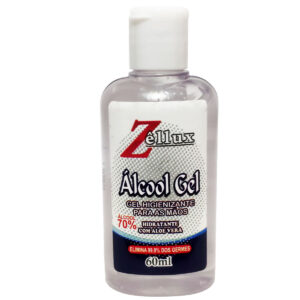 Gel Antisséptico Para As Mãos Perfumado 60ML 1 Unidade Zellux